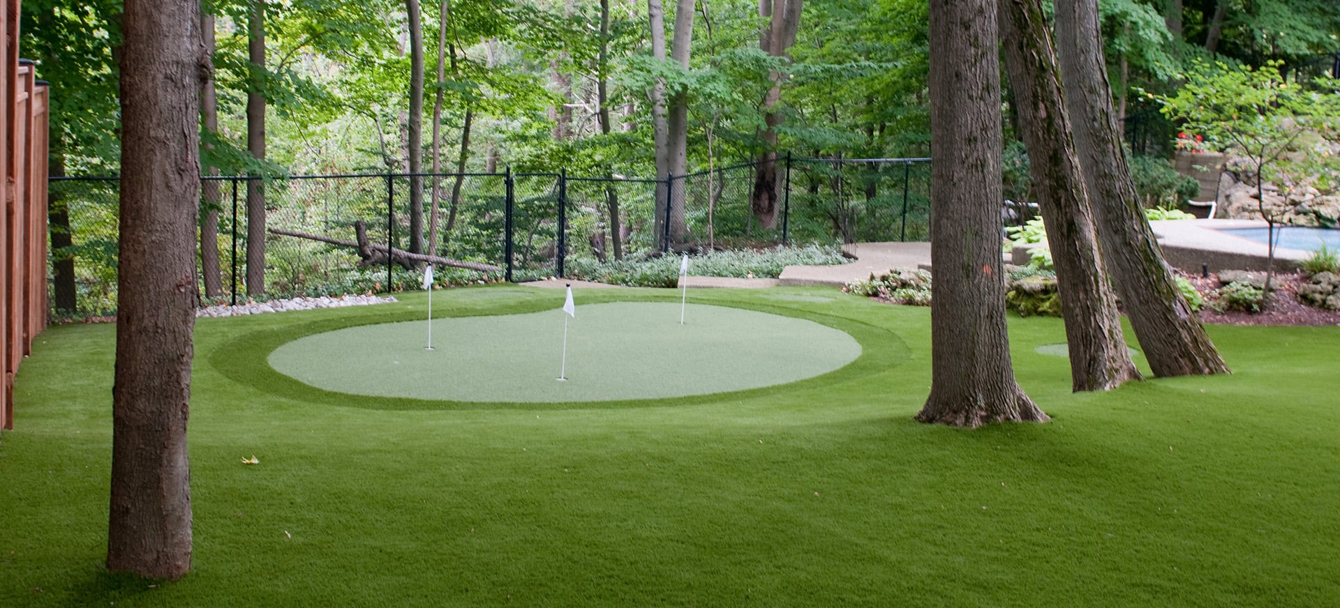 A Golfer’s Dream backyard project