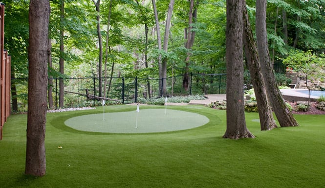 Golfer's Dream landscaping project